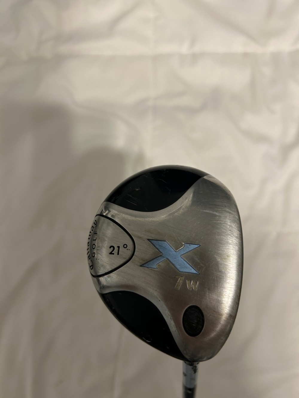 Callaway 21° Fairway Wood in Silver, Black & Light Blue R